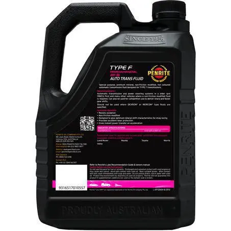 Penrite Atf 33 Type F 4L - Atf33004 2