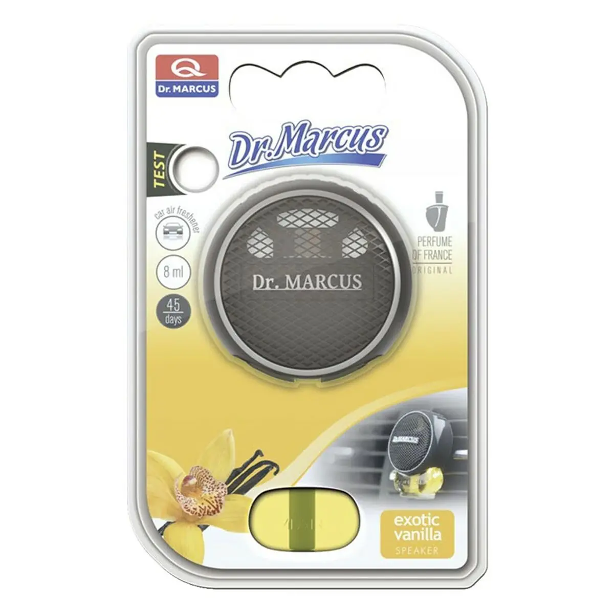 Ambientador Para Automóveis Dr Marcus Speaker Baunilha 8 Ml Plástico Fragância (8 Unidades) 2