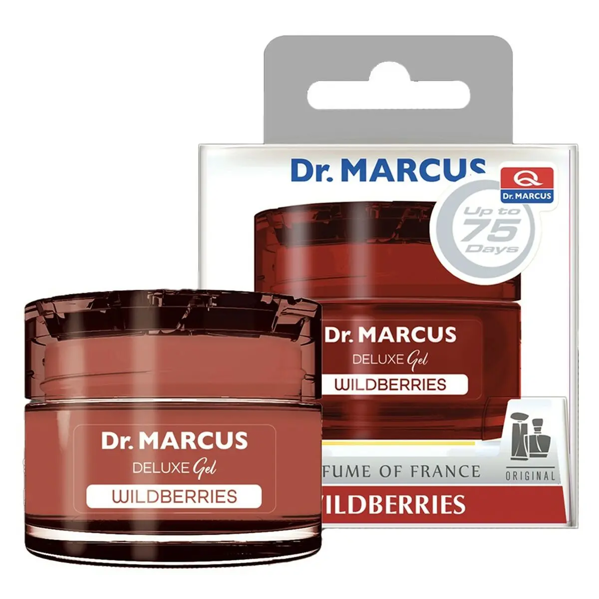 Ambientador Para Automóveis Dr Marcus Deluxe Frutos Do Bosque 50 Ml Plástico Fragância Lata 1