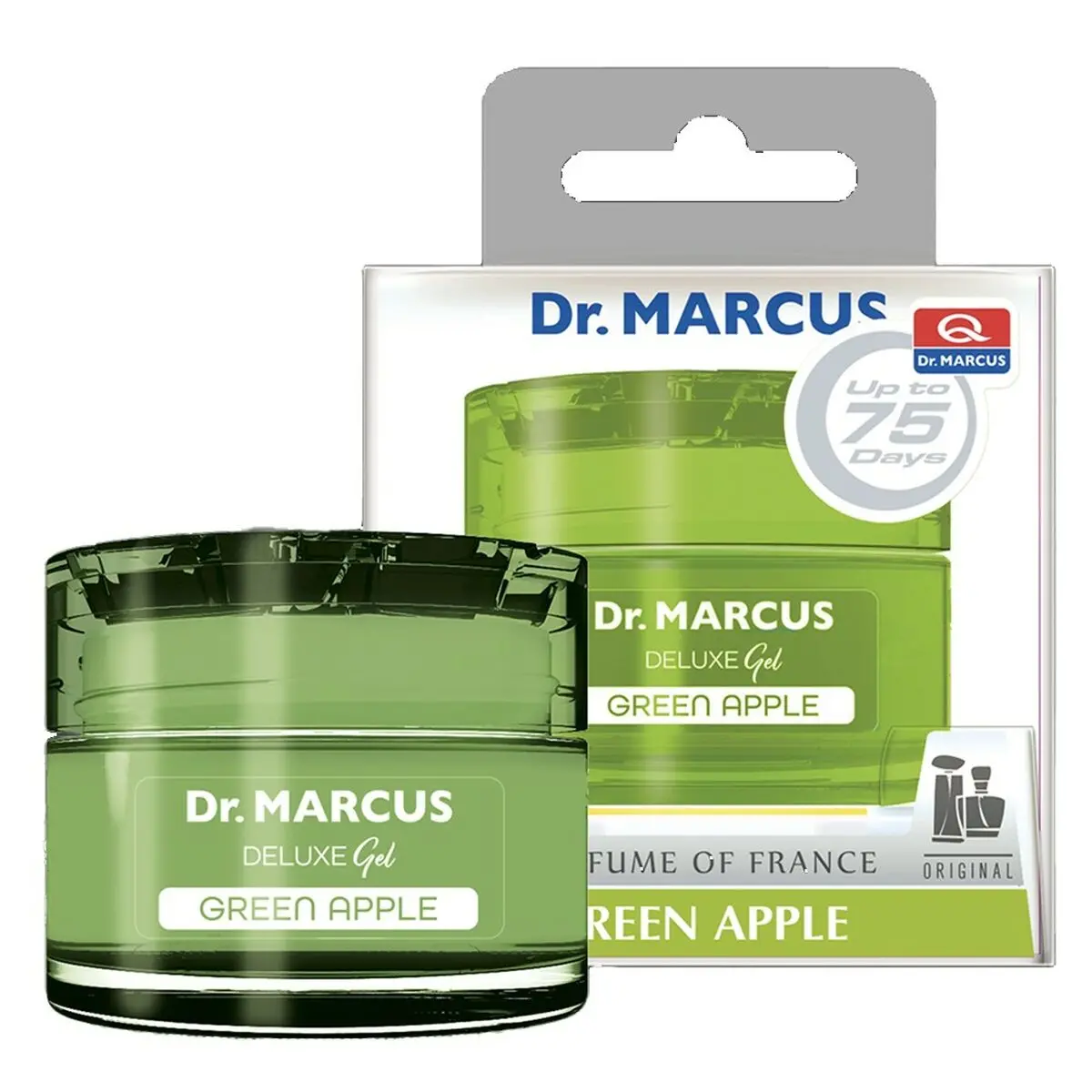 Ambientador Para Automóveis Dr Marcus Deluxe Maçã 50 Ml Plástico Fragância Lata 1
