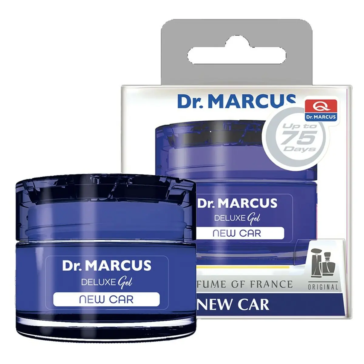 Ambientador Para Automóveis Dr Marcus Deluxe Automóvel Novo 50 Ml Plástico Fragância Lata 1