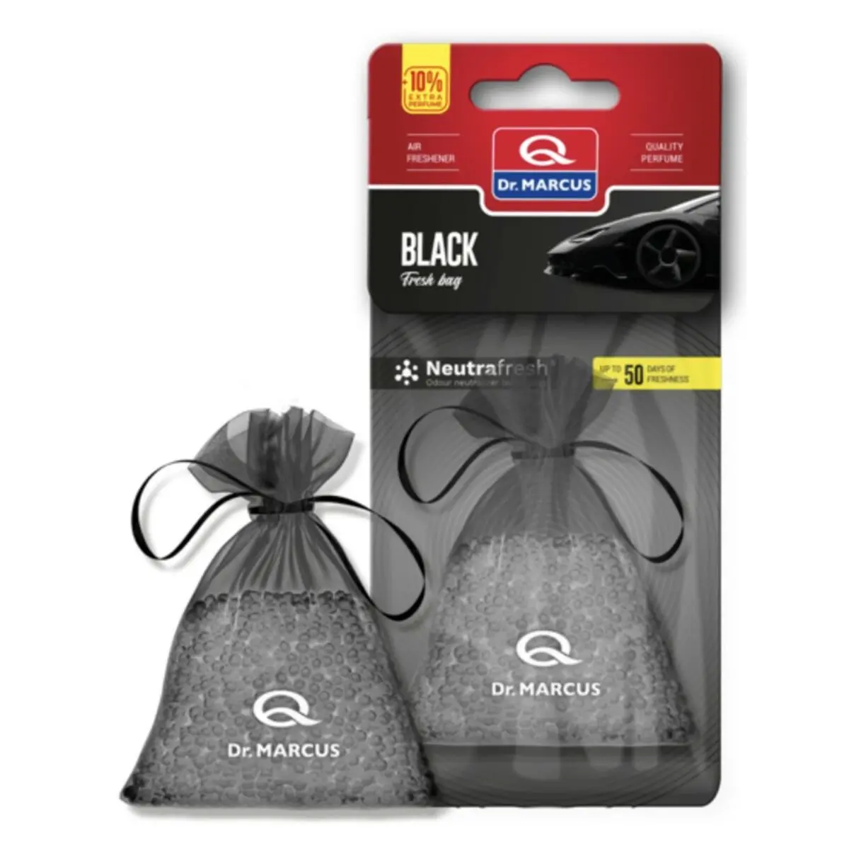 Ambientador Para Automóveis Dr Marcus Fresh Bag Black Fragância Bolsita 1