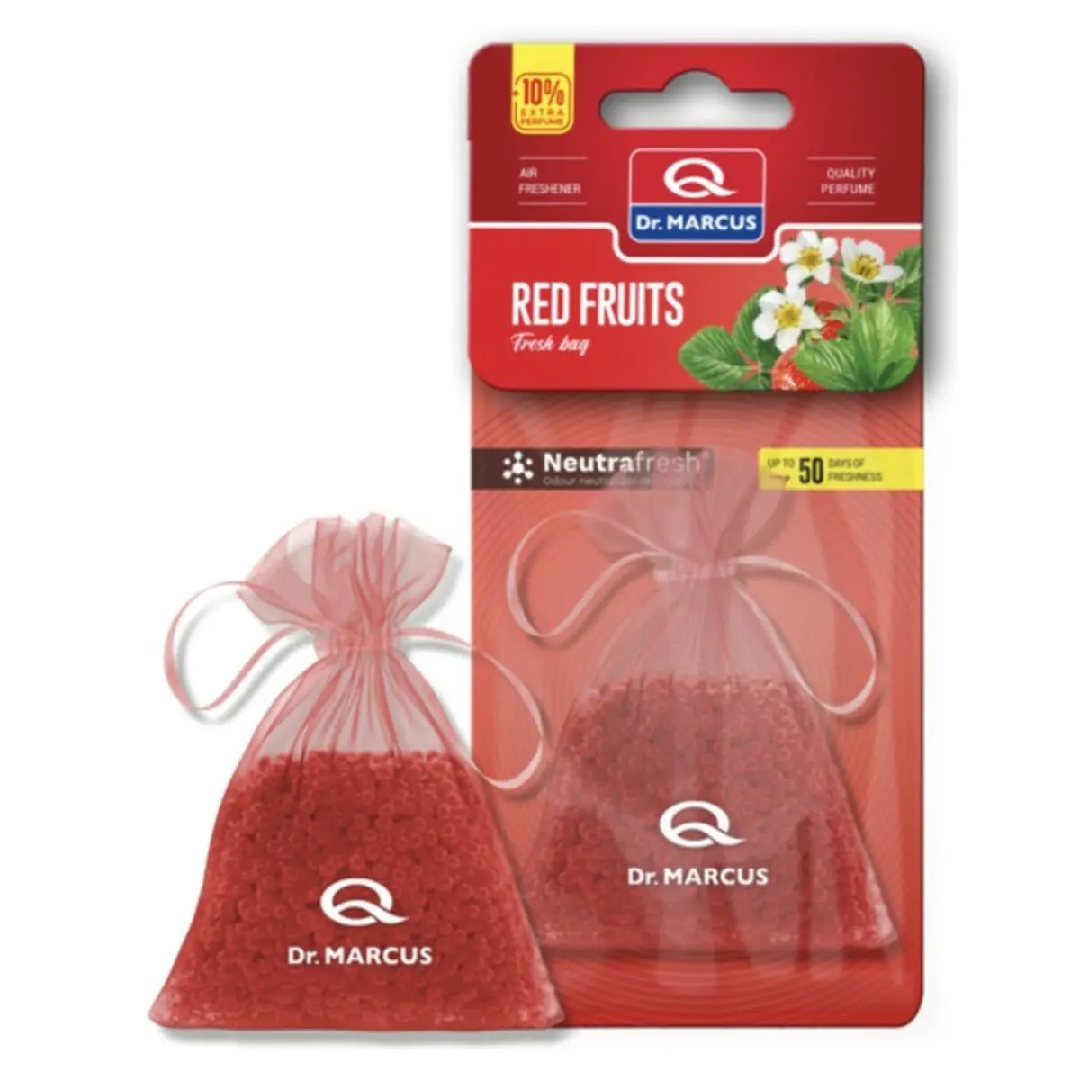 Ambientador Para Automóveis Dr Marcus Fresh Bag Frutos Vermelhos Fragância Bolsita 1