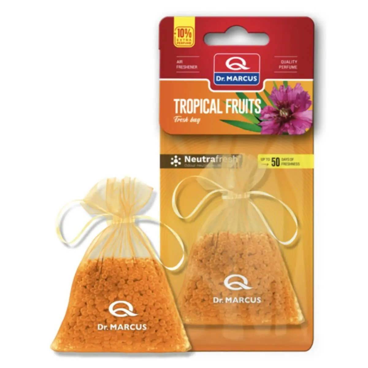 Ambientador Para Automóveis Dr Marcus Fresh Bag Tropical Fragância Bolsita 1