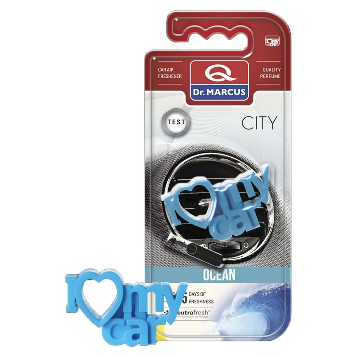 Ambientador Para Automóveis Dr Marcus City Oceano Plástico 1