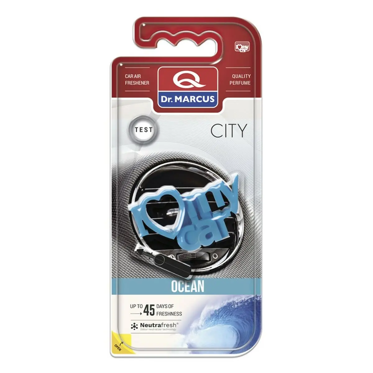 Ambientador Para Automóveis Dr Marcus City Oceano Plástico 2