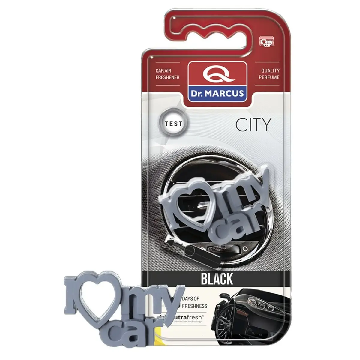 Ambientador Para Automóveis Dr Marcus City Black Plástico 1