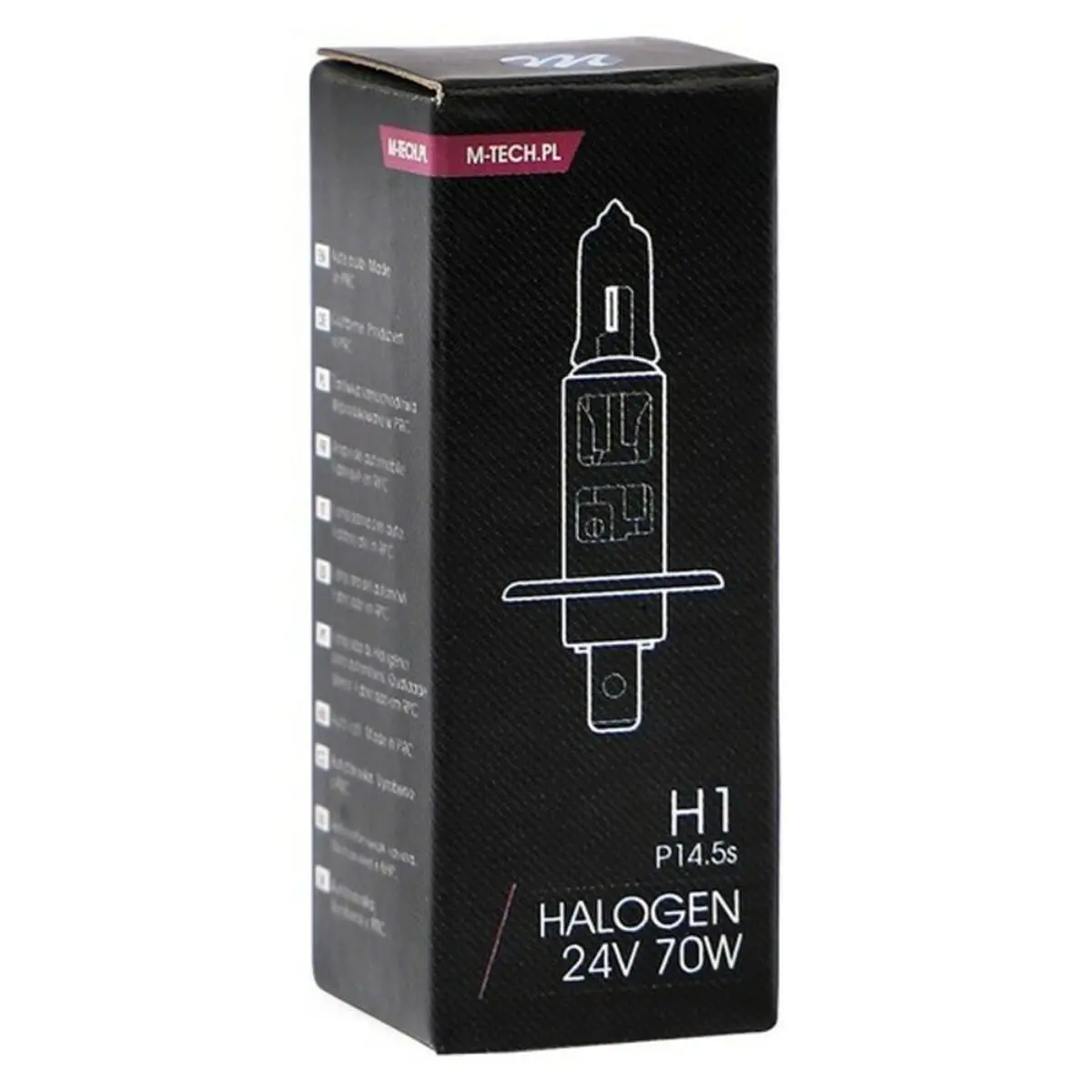 Lâmpada M-Tech Z901 H1 70W 24V 1