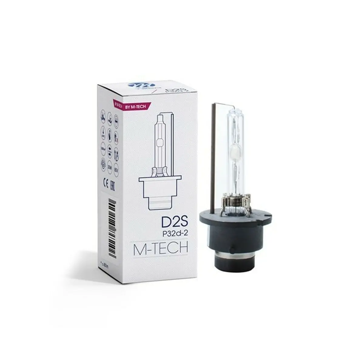 Lâmpada Para Automóveis M-Tech Zmpd2s43 D2s 35 W 85V 4300K 1