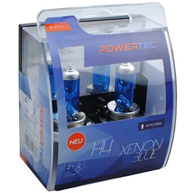 Lâmpada M-Tech Ptzxb4-Duo H4 12V 60/55W Azul Xenón 1