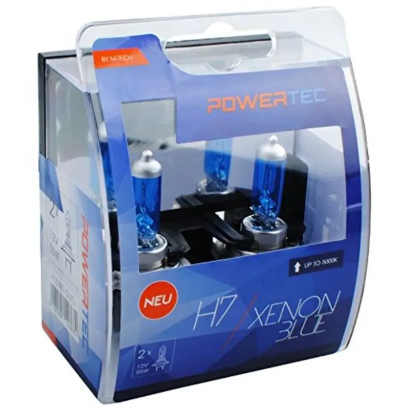 Lâmpada Para Automóveis M-Tech Ptzxb7-Duo H7 12V 55W 5000K Xenón 1