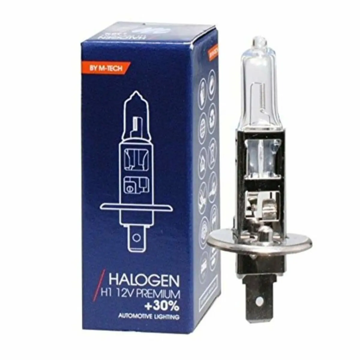Lâmpada M-Tech Z101 55 W H1 Halogéneo 12 V 1