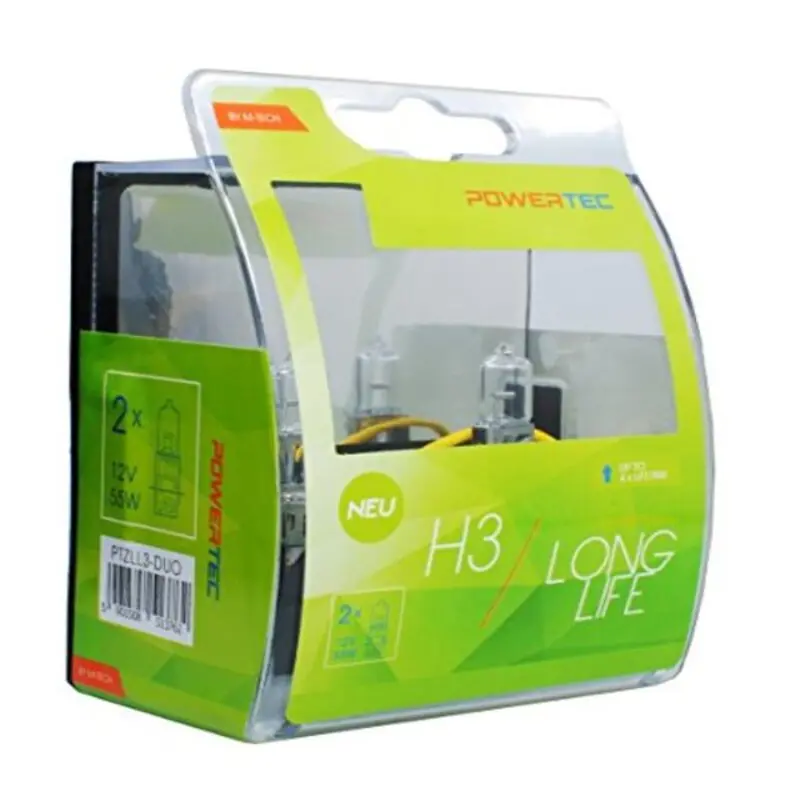 Lâmpada Para Automóveis Mtecptzll3-Duo M-Tech Mtecptzll3-Duo H3 55W 12V (2 Peças) 1