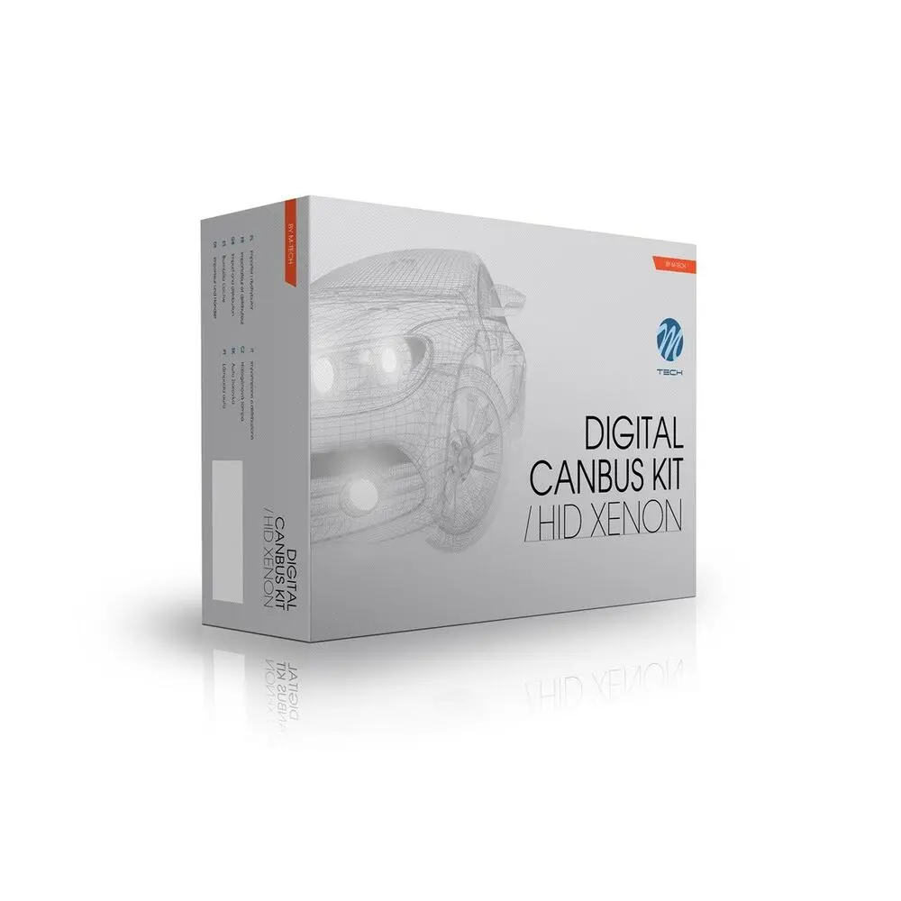 Kit De Conversão De Faróis De Halogéneo M-Tech Canbus Slim (Hb4, 4300K) 1