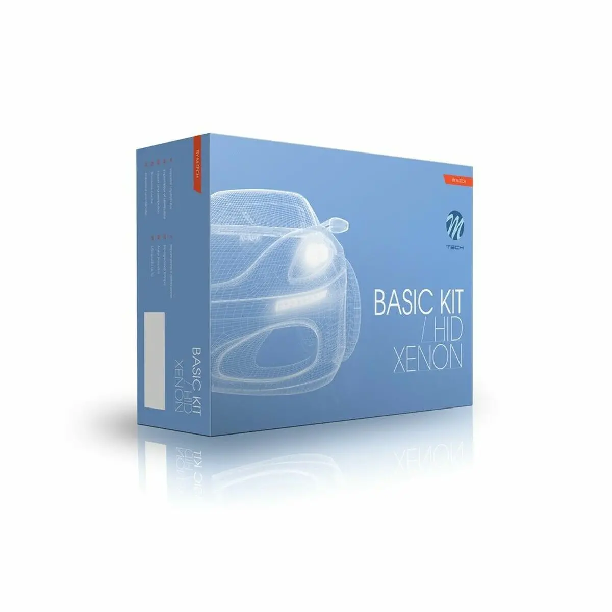 Lâmpada Para Automóveis M-Tech Basic Xénon H4 8000K 1