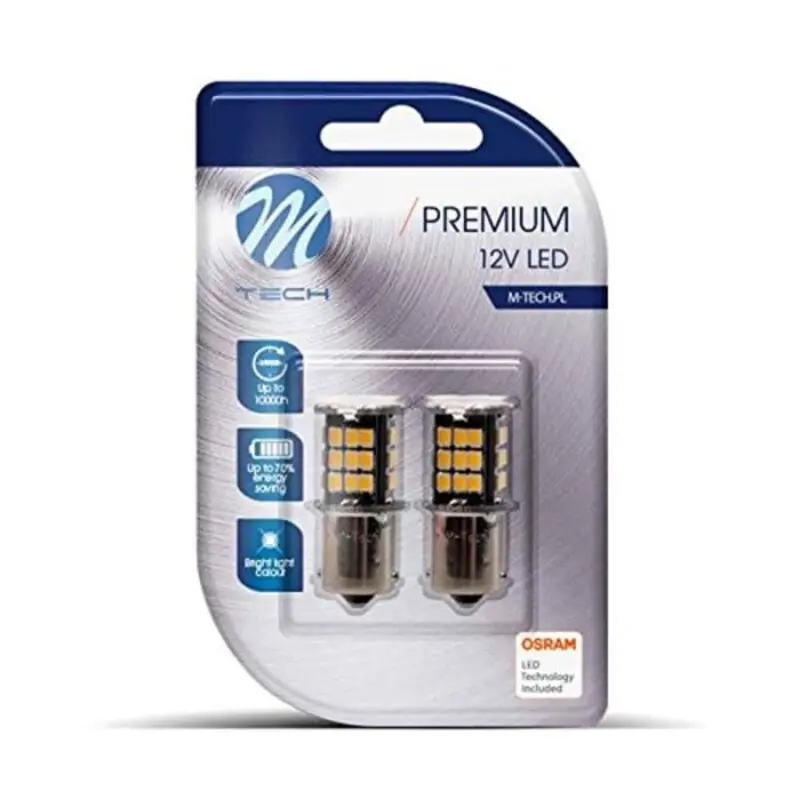 Lâmpada Para Carro M-Tech Led T4w 12V (48 Leds) 1