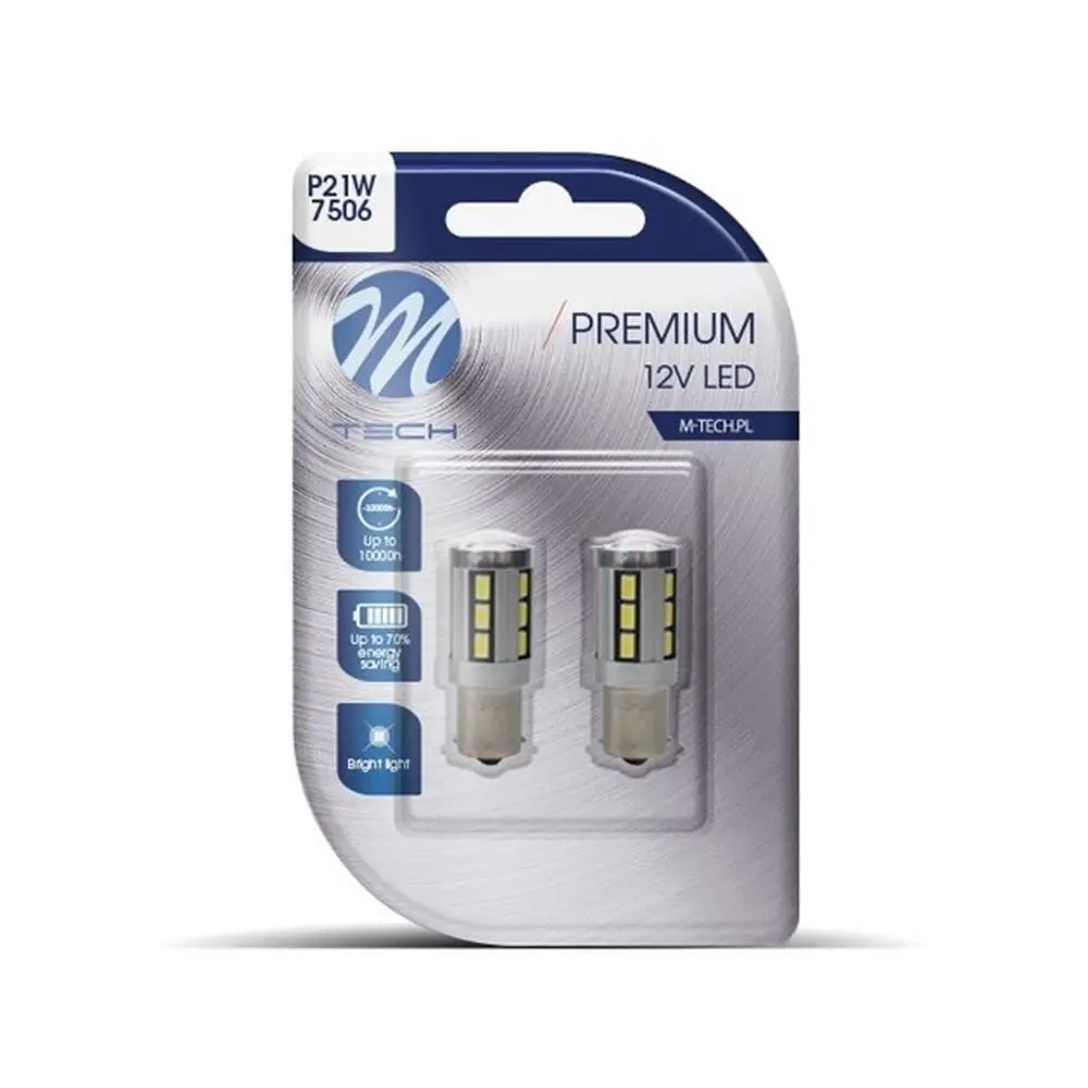 Lâmpada Para Automóveis M-Tech Mteclb355w 4,32 W 12 V Branco Frio 1