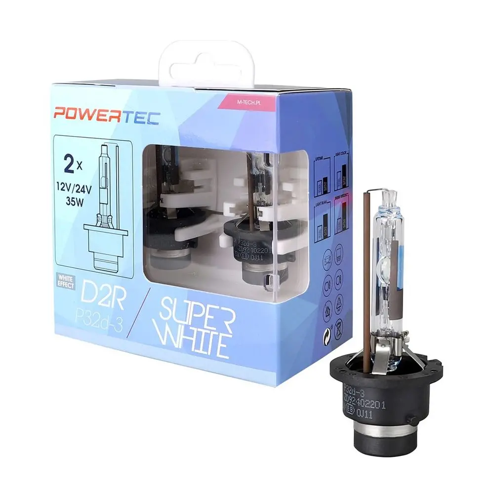 Lâmpada Para Automóveis M-Tech Mtecptzswd2r 35 W D2r 5000K 1