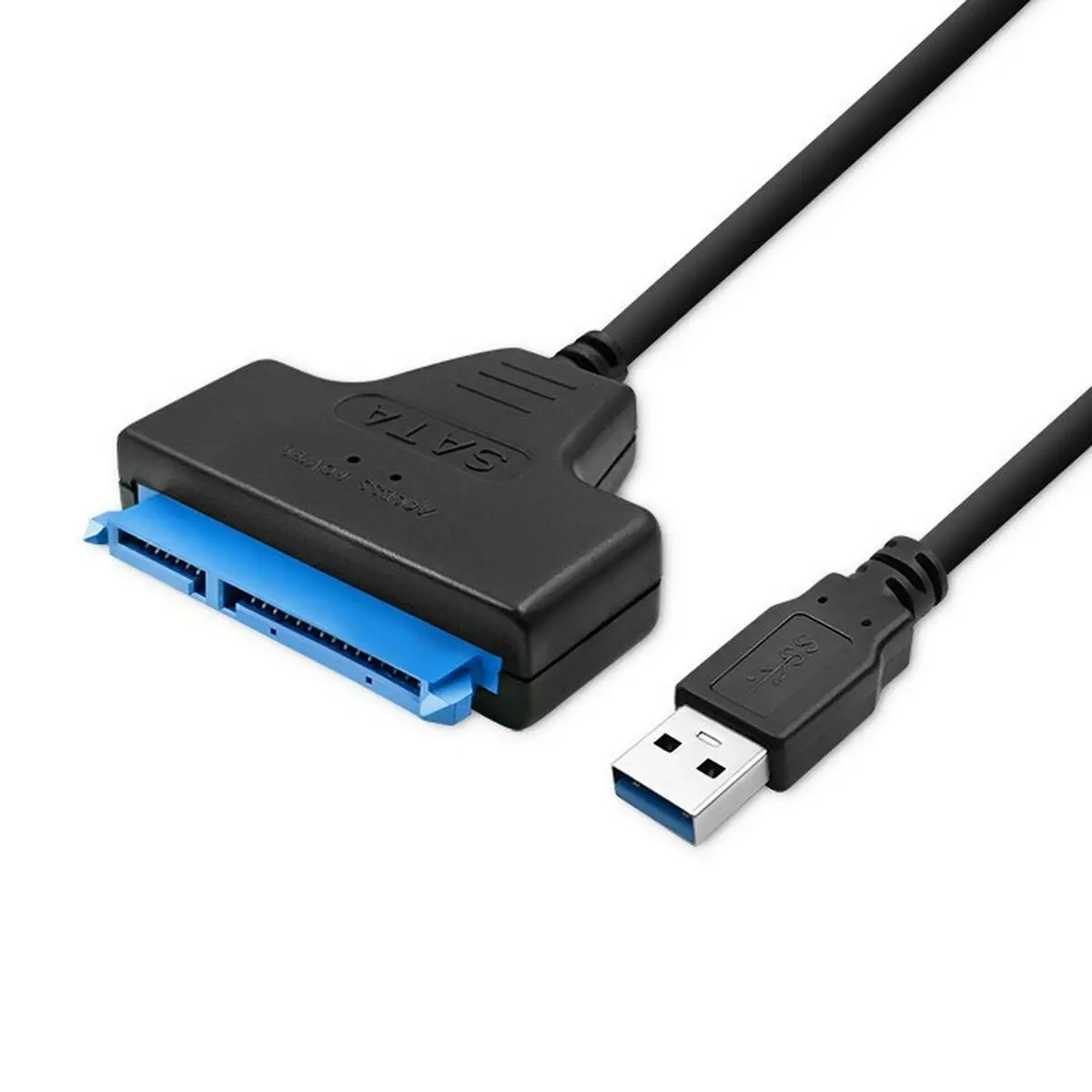 Adaptador Usb A Sata Para Disco Rígido Qoltec 51855 Preto 1
