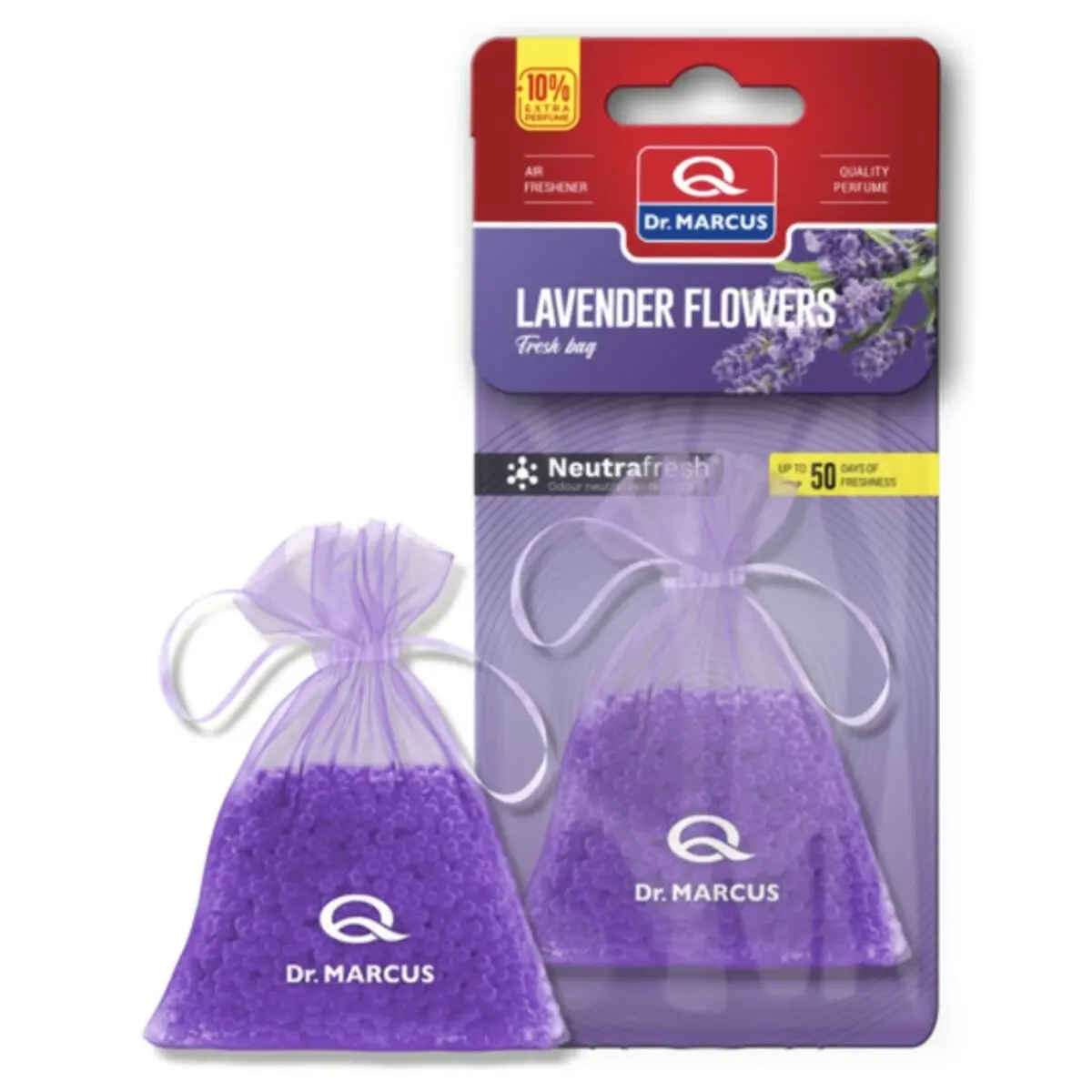 Ambientador Para Automóveis Dr Marcus Fresh Bag Lavanda Fragância Bolsita 1
