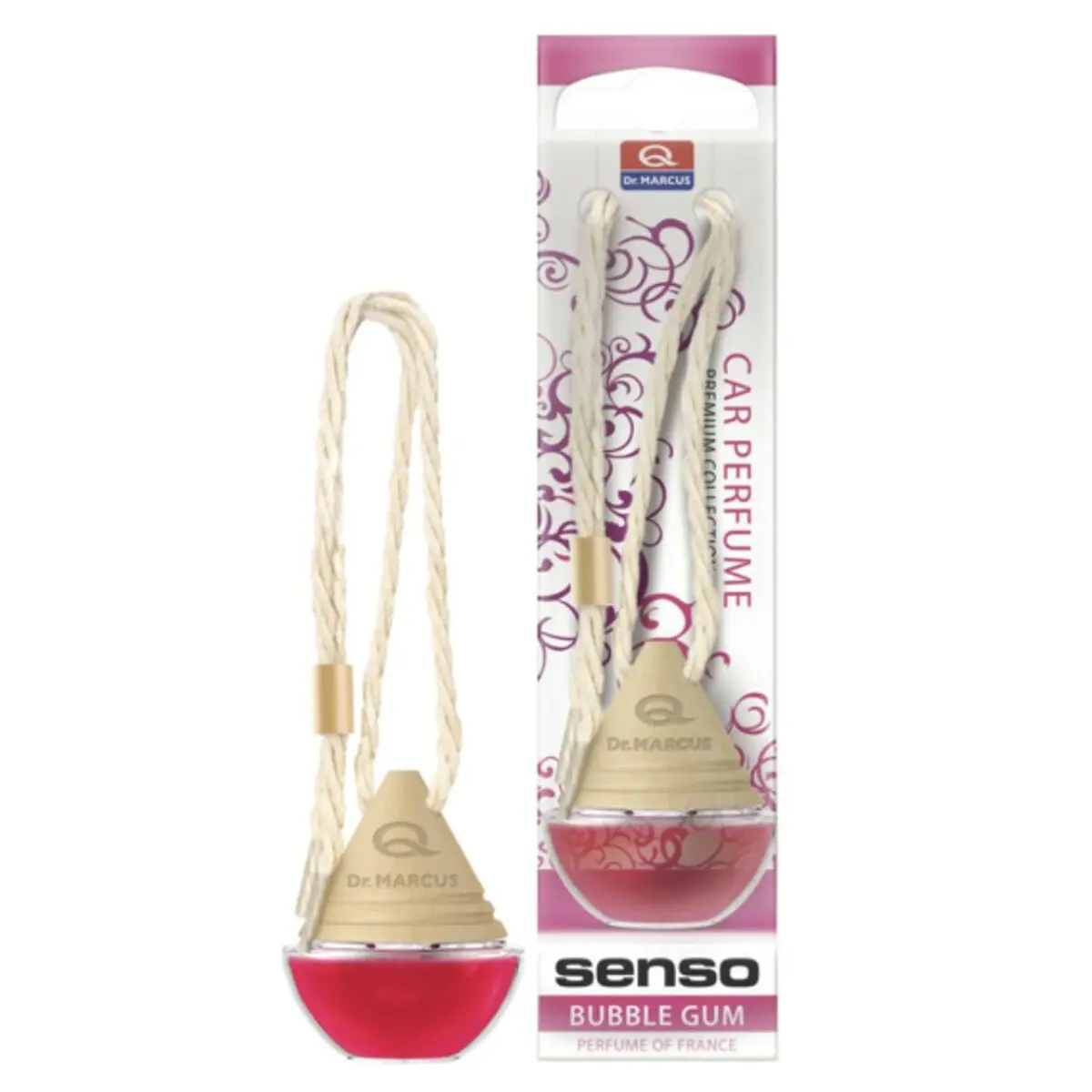 Ambientador Para Automóveis Dr Marcus Wood Pastilha Elástica Colar 1