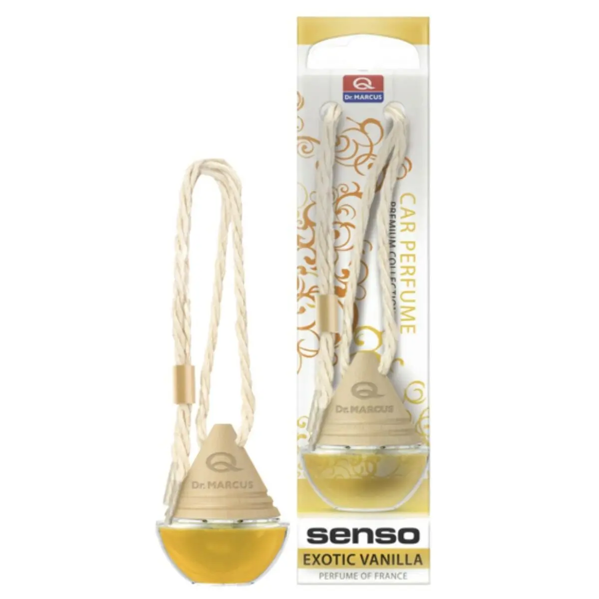 Ambientador Para Automóveis Dr Marcus Wood Baunilha 50 Ml Colar 1