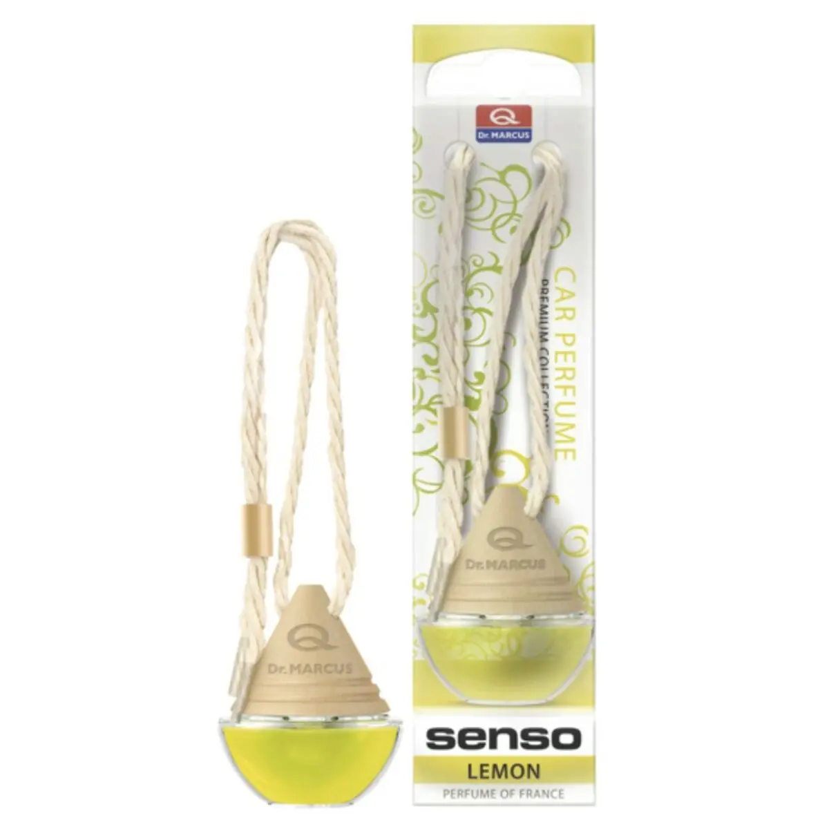 Ambientador Para Automóveis Dr Marcus Wood Limão 50 Ml Colar 1