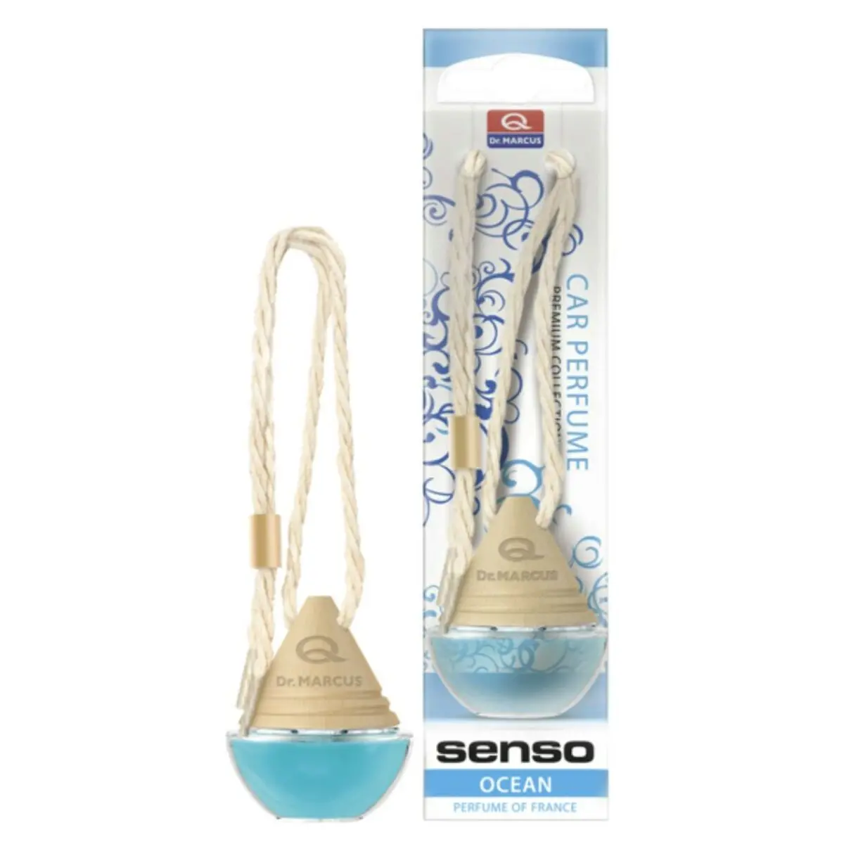 Ambientador Para Automóveis Dr Marcus Wood Ocean 50 Ml Colar 1