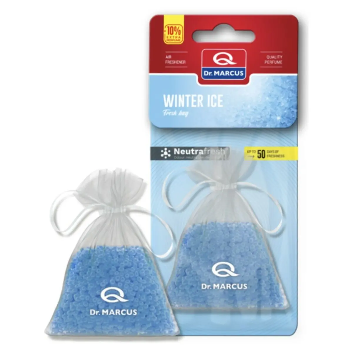 Ambientador Para Automóveis Dr Marcus Fresh Bag Ice Chill Fragância Bolsita 1