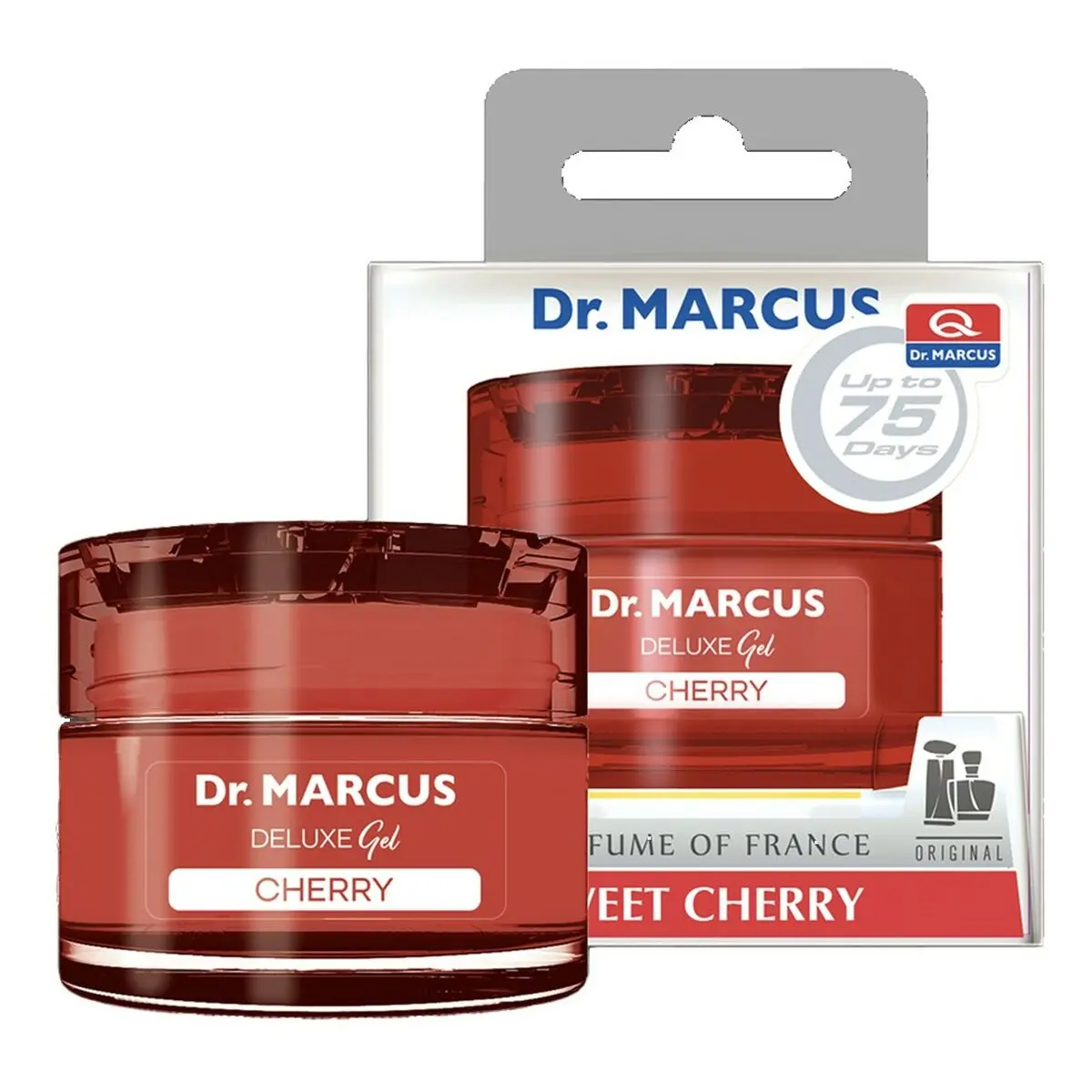 Ambientador Para Automóveis Dr Marcus Deluxe Cereja 50 Ml Plástico Fragância Lata 1