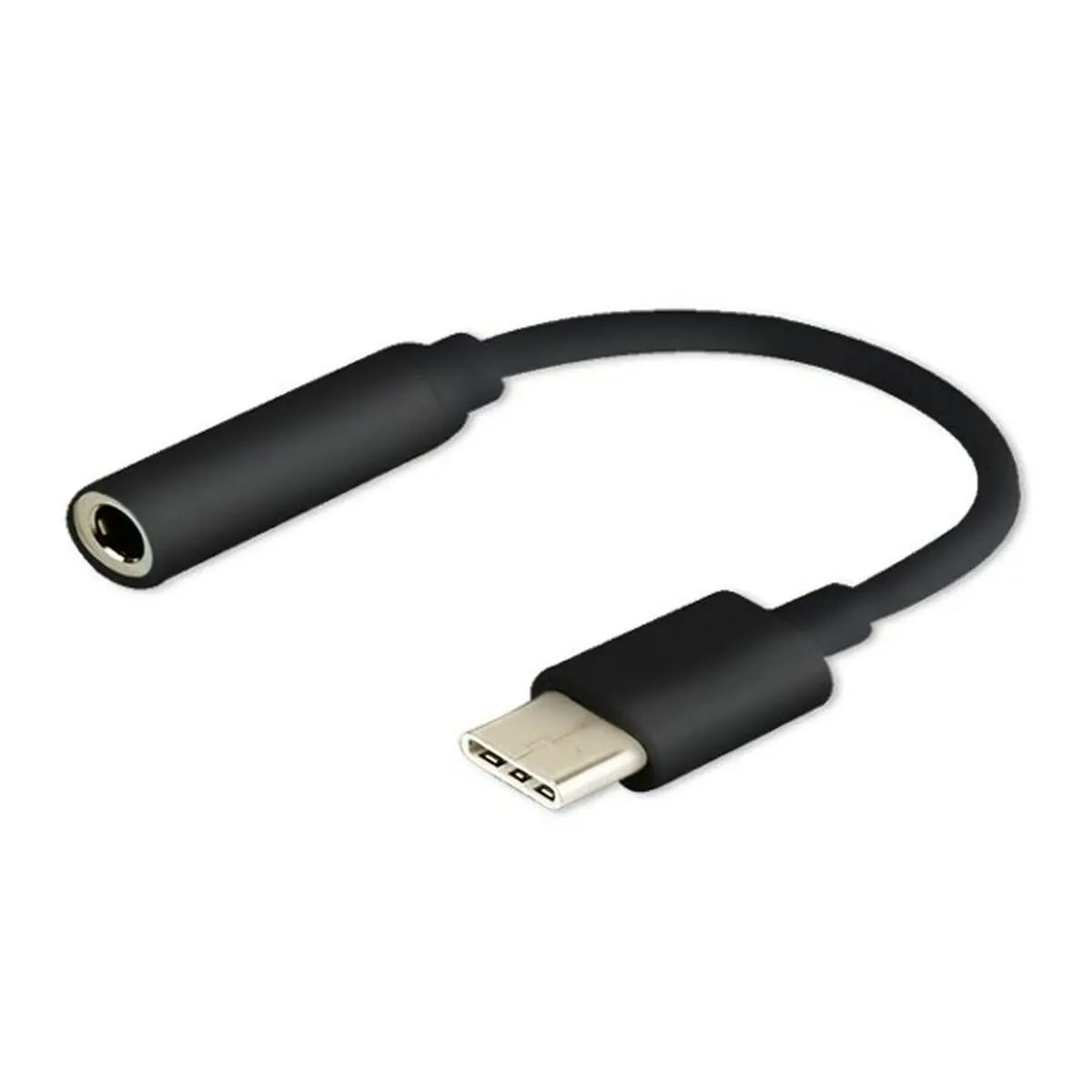 Adaptador Usb C Para Jack 3.5 Mm Savio Ak-35/B Preto 1