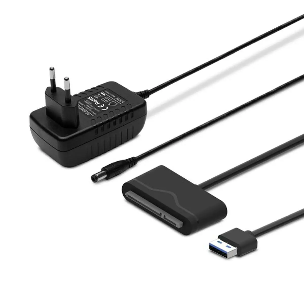 Cabo Usb Sata Iii Savio Ak-39 Preto 50 Cm 1
