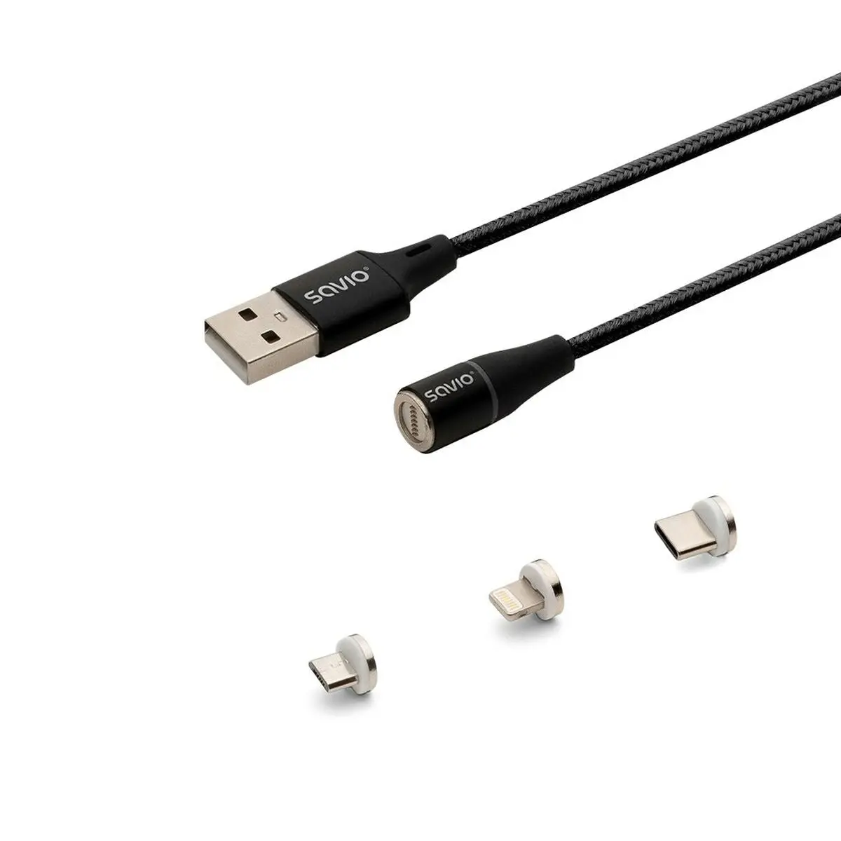 Cabo Usb Savio Cl-152 Preto 1 M 1