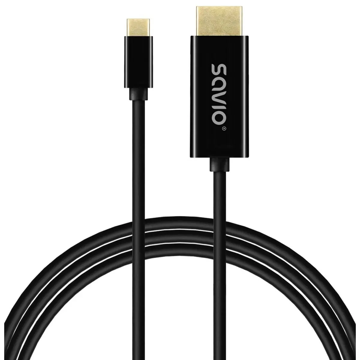 Cabo Usb Savio Cl-190 Preto 1 M 1