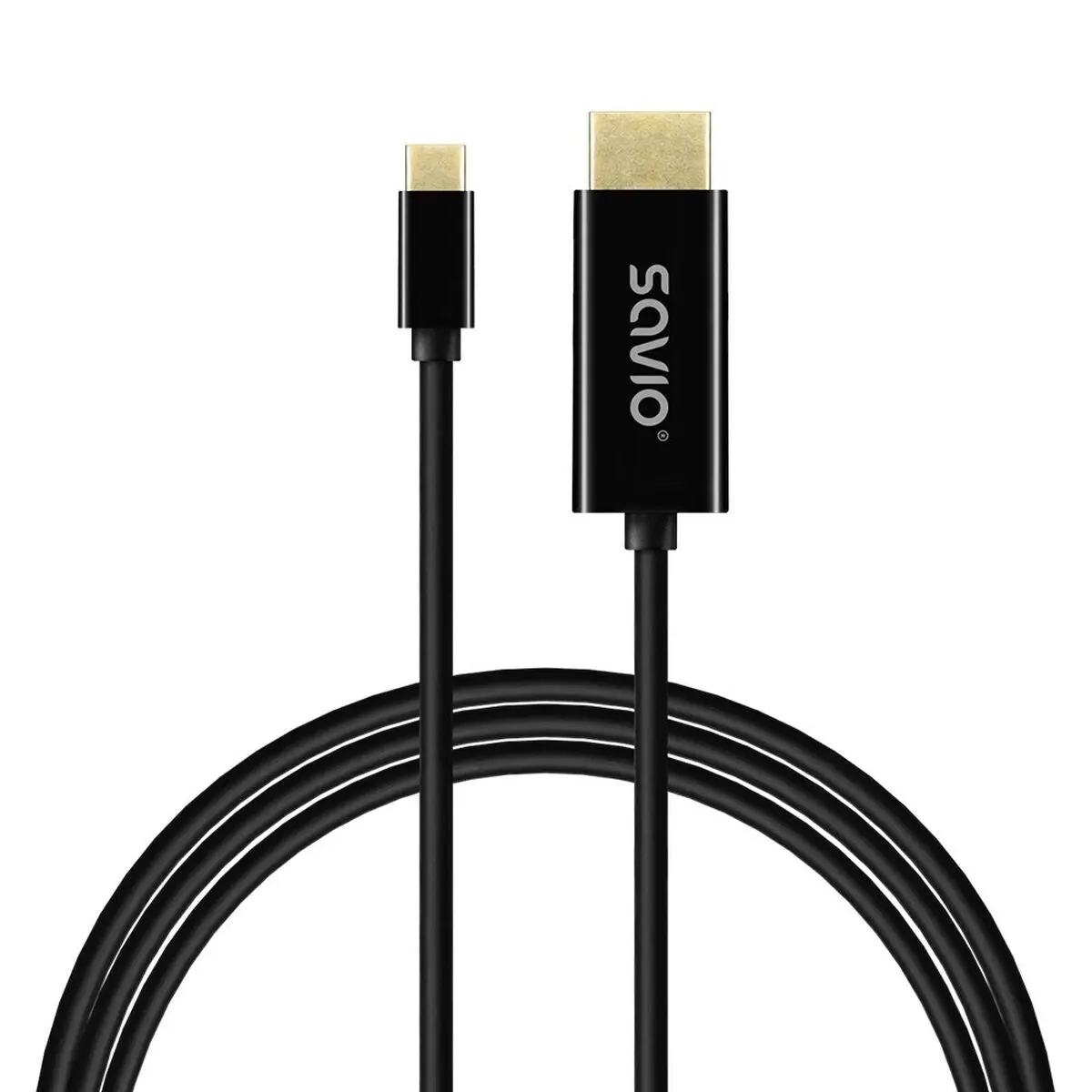 Cabo Usb Savio Cl-191 Preto 2 M 1