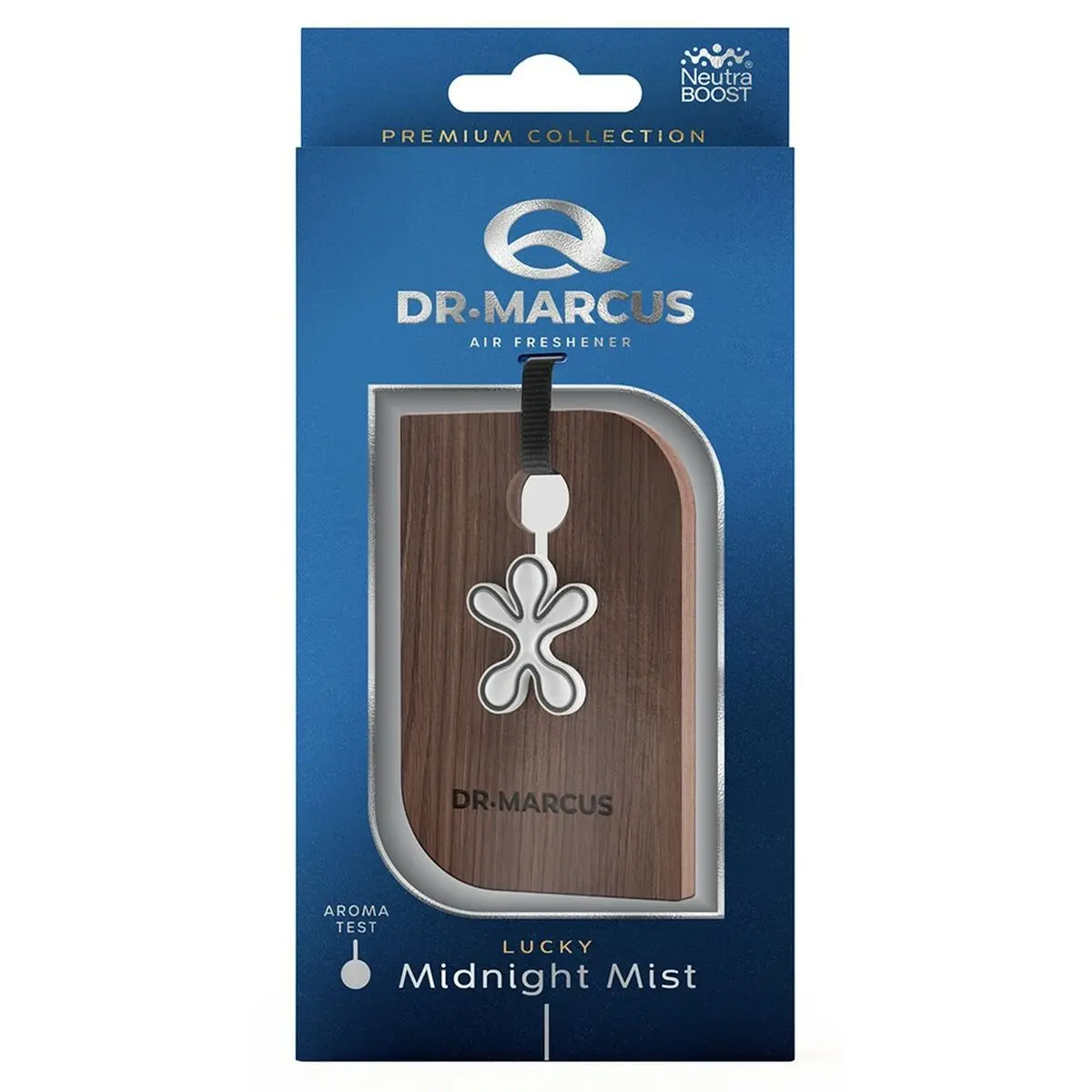 Ambientador Para Automóveis Dr Marcus Lucky Midnight Mist Madeira Plástico Fragância Colar 1