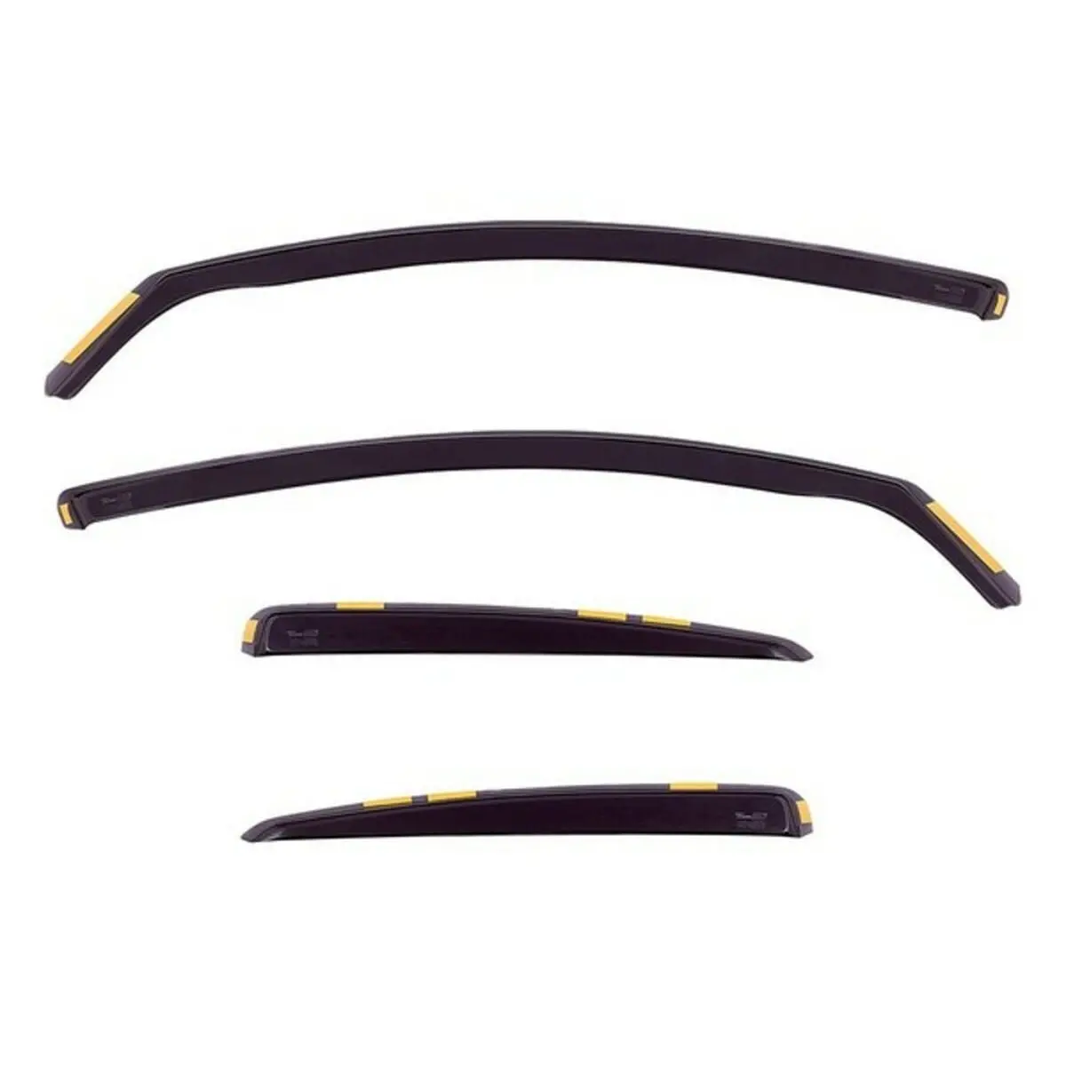Defletor De Vento Heko  25368 5D Frontal 4 Pcs Traseiro 1