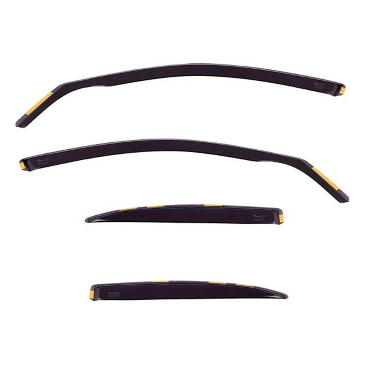 Defletor De Vento Heko 23258 4D Frontal 4 Pcs Traseiro 1