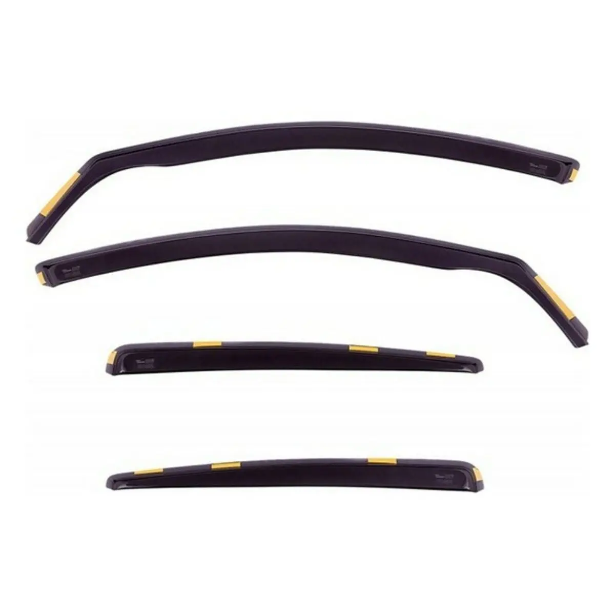 Defletor De Vento Heko 26130 5D Frontal 4 Pcs Traseiro 1