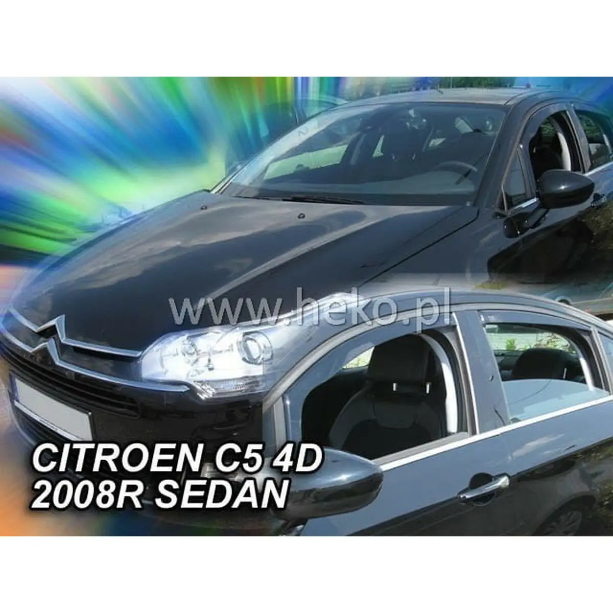 Defletor De Vento Heko Citroen C5 Ltb 4 Peças 2