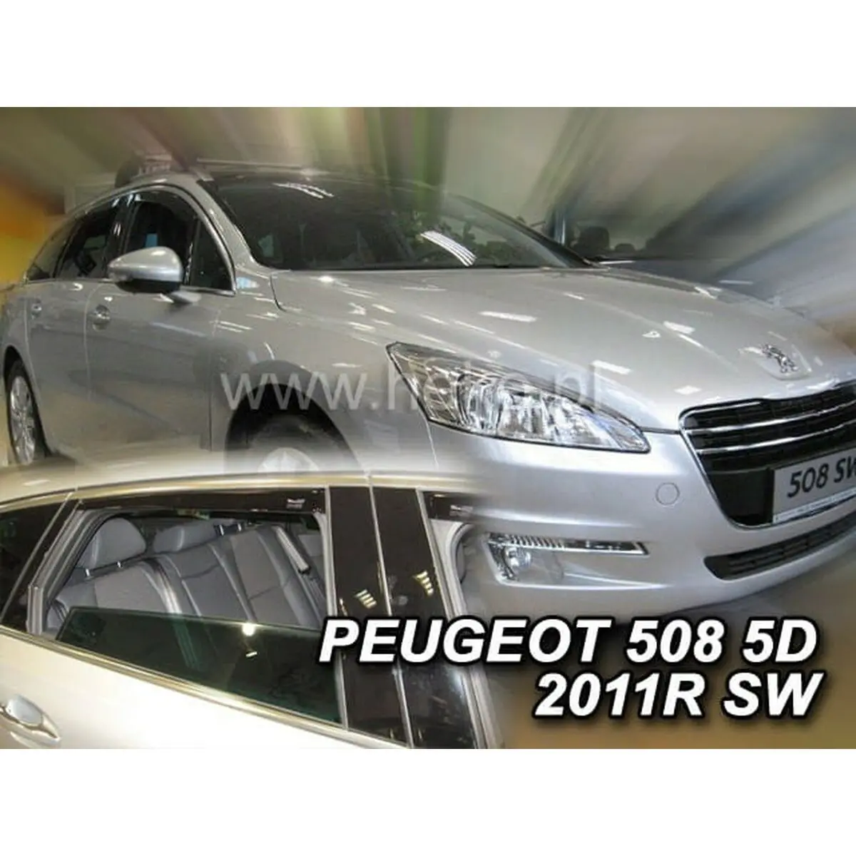 Defletor De Vento Heko Ho26144 Peugeot 508 Sw Sw 4 Peças 2