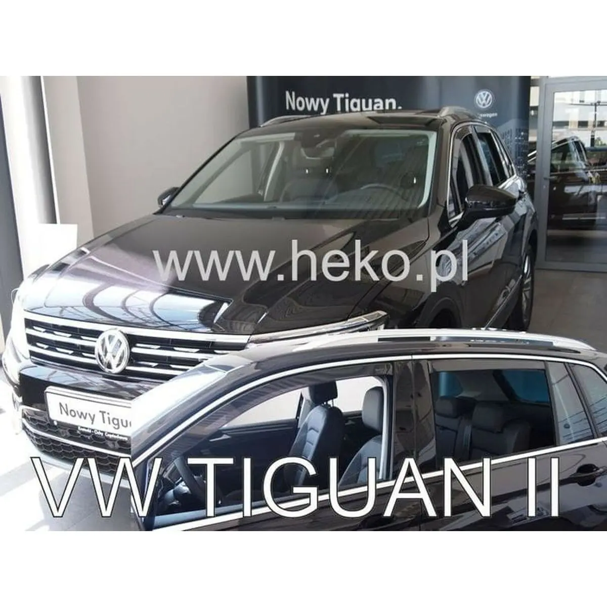 Defletor De Vento Heko Volkswagen Tiguan Ii 4 Peças 2