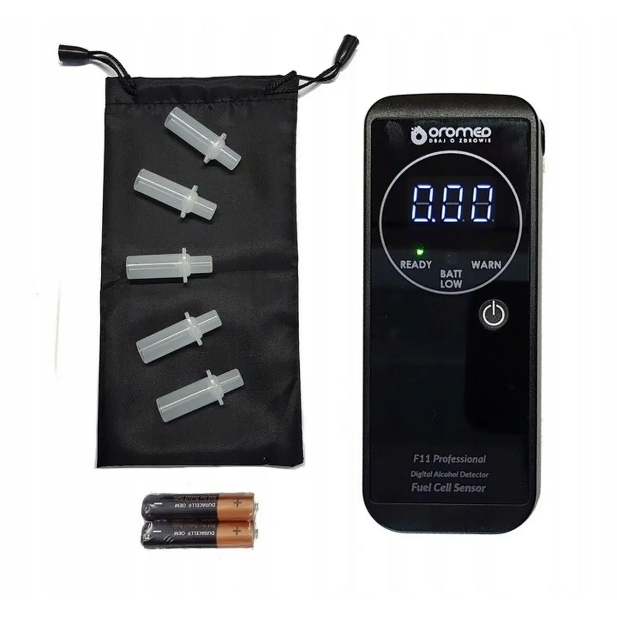 Alcoolímetro Digital Oromed F11 Professional Preto 2