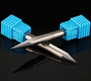 5Pcs 10° R0.5 R0.75 R1.0 R1.5 R2.0 L-80Mm Tungsten Steel Taper Ball Nose Bit 2
