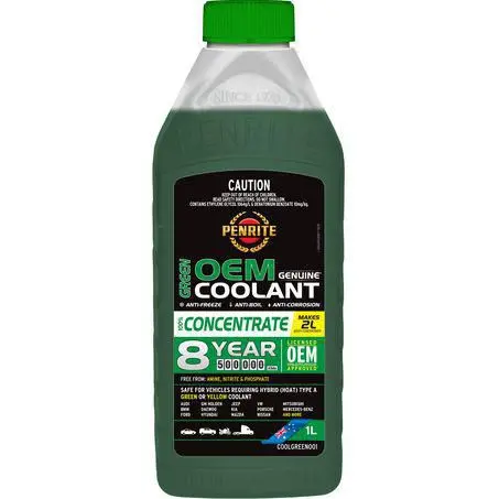 Penrite Oem Green Concentrate Coolant 1L - Coolgreen001 1
