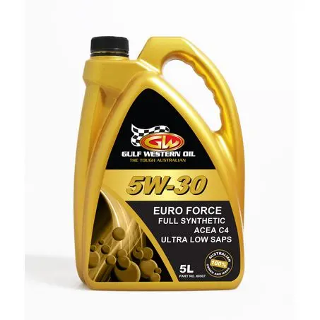 60507 - Gulf Western Euro Force Synthetic 5W-30 - 5L 1