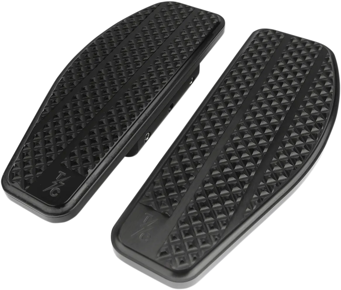 Thrashin Supply Co. Passenger Floorboards - Black - Fl Tsc-2205-1 1