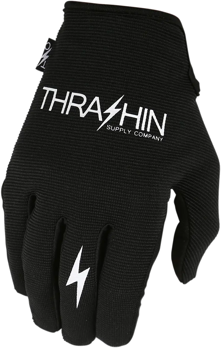 *Final Sale* Thrashin Supply Co. Stealth Gloves - Og Black 1