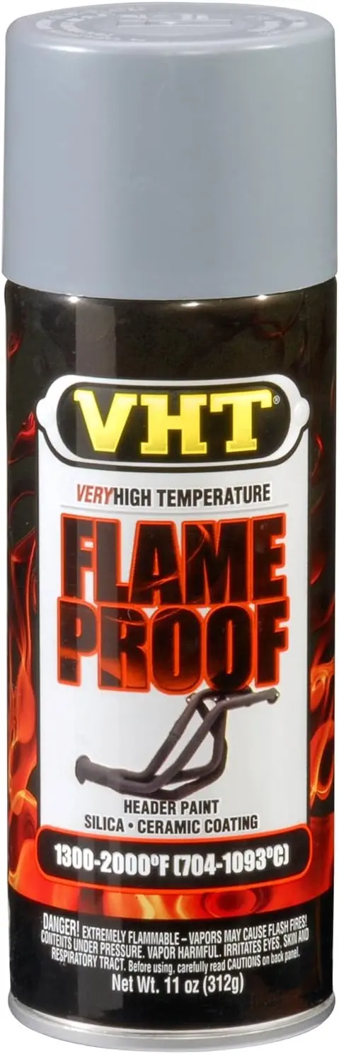 Vht Flameproof Paint Flat Grey 325Ml - Sp104 1