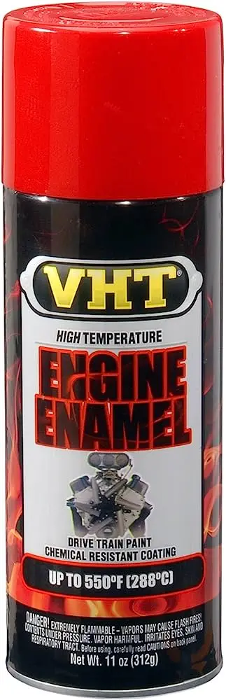 Vht Engine Enamel Paint Universal Bright Red 312G - Sp121 1